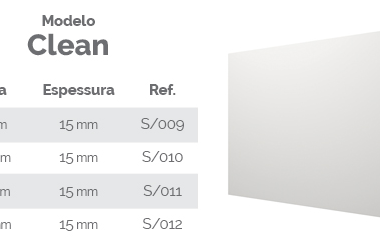 Rodapé Clean Dalcomad